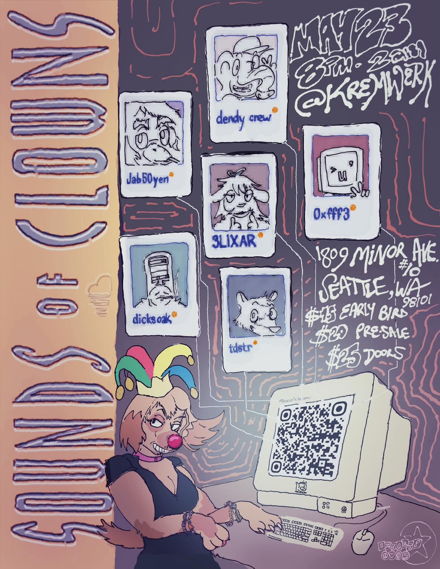 sounds of clowns poster